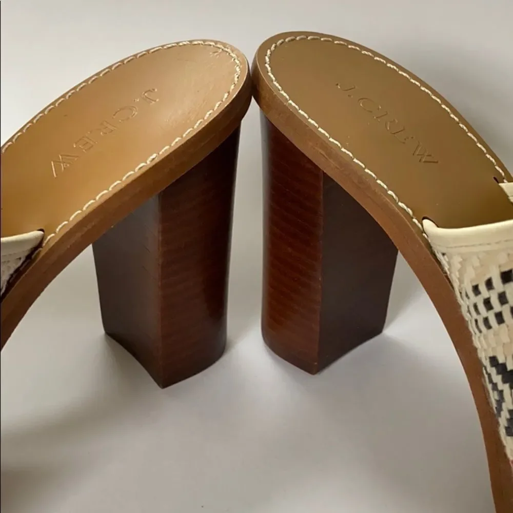 J. Crew Marlow Fabric Mules 10